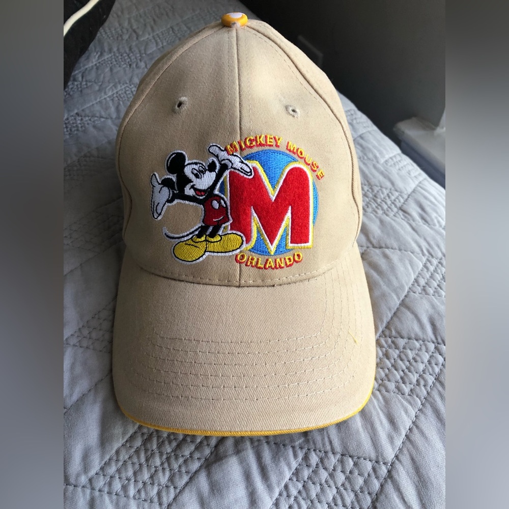 Mickey Mouse Orlando Kids Cap/Hat, Tan